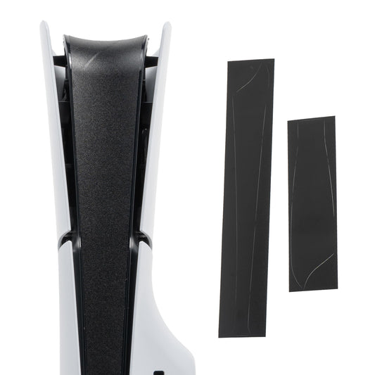 Middle Skin for PS5 Slim Disc/Digital Edition, Slim Console Center Sticker, Console Decoration (Matte Black) (PS5 Slim)