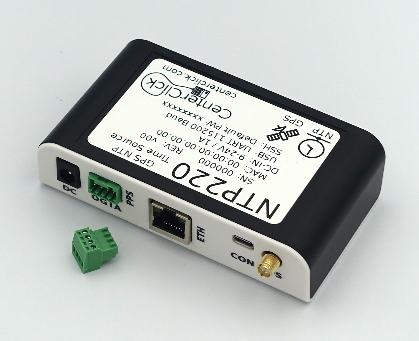 CenterClick NTP2xx Series GPS Based NTP Server Appliance (NTP220)