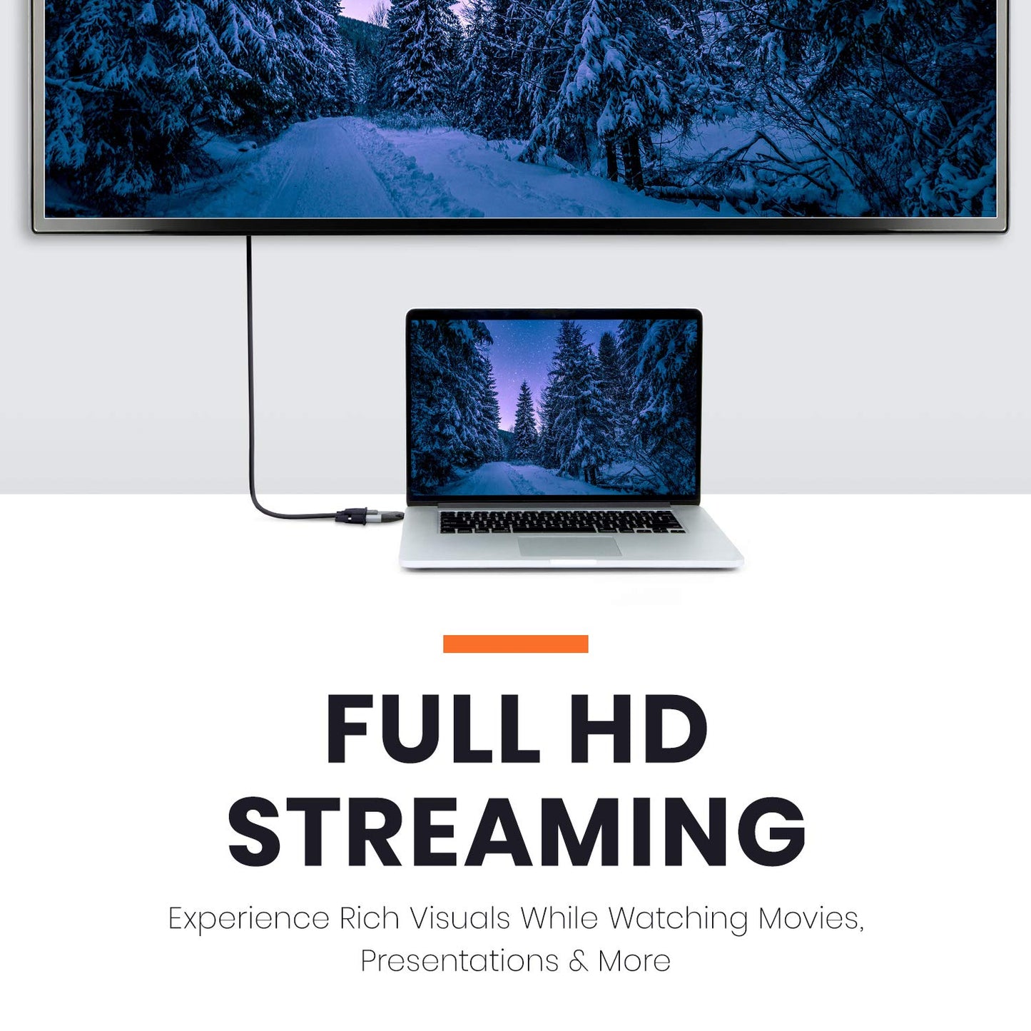 Helix USB Connect USB-C to VGA Adapter, USB Device to VGA Display,Travel Size