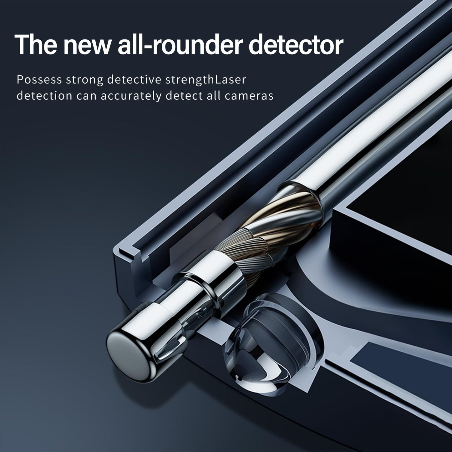 JIATUHAN Hidden Camera detectors,2025 Upgraded Version-Camera Detector,Spy Camera finderhidden? GPS Tracker & Bug Detector, Travel, Home 6 Levels