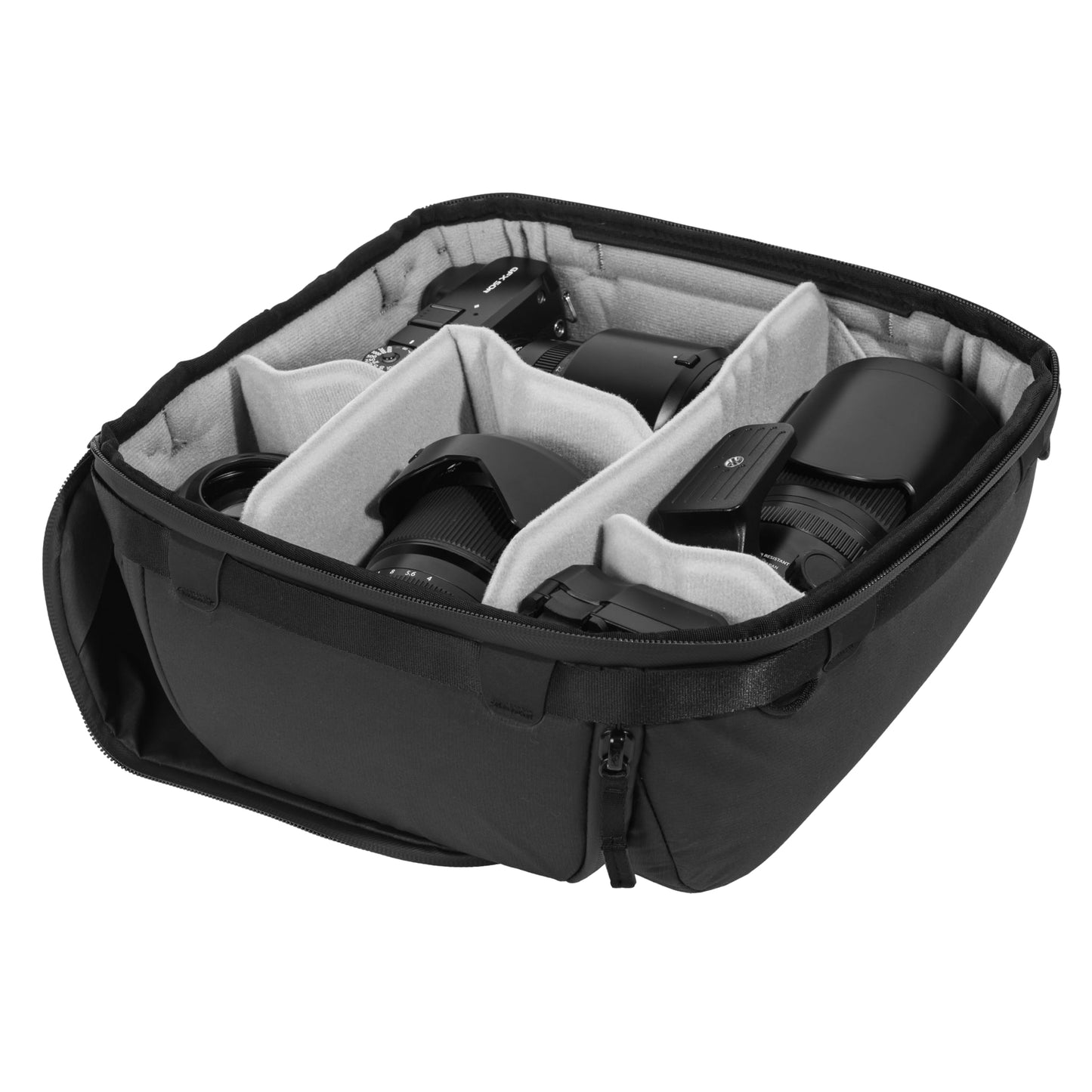 Peak Design Camera Cube V2, Medium, Custom Organization and Protection, Weatherproof Shell with Foam Sub-Lining, FlexFold Dividers Included, Camera
