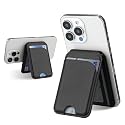 2 in 1 Magnetic Wallet Stand,Compatible with MagSafe Wallet,for iPhone Wallet with Adjustable Stand,Leather Magnetic Card Holder for iPhone