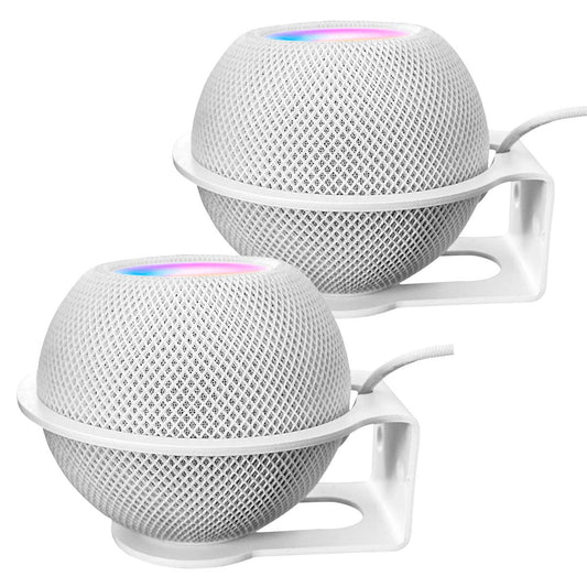 Sturdy Metal Made Wall Mount Compatible with Homepod Mini, Space Saving Accessories for Hompod Mini, Wall Mount Without Interference Restores The