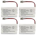 Kastar 4-Pack Battery Ni-MH 3.6V 800mAh Replacement for Uniden TRU9488-3 TRU9565 TRU9565-2 TRU9585 TRU9585-2 TRU9585-3 TRU9585-3AWX TRU9585-4