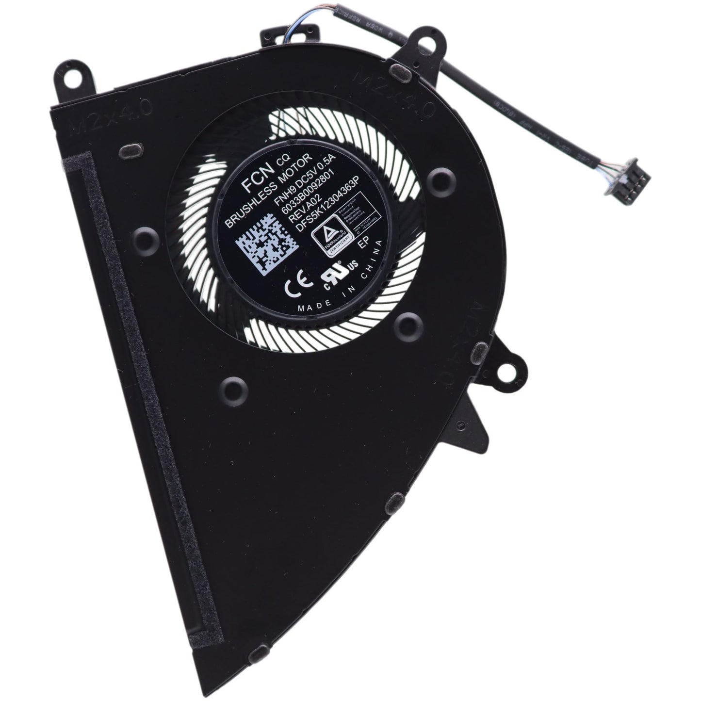 Deal4GO CPU Cooling Fan 6033B0092801 M50402-001 Replacement for H P 17-CN 17-CP Probook 470 G8 470 G9 470 G10 17-CN0025NR 17-CP0700DX