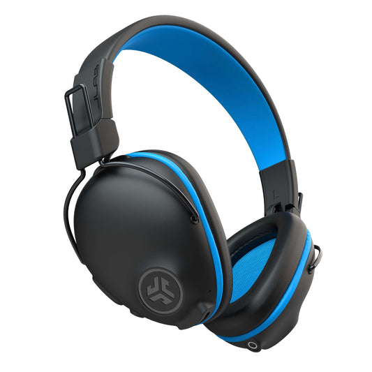 JLab JBuddies Pro Wireless Over-Ear Kids Headphones, 35+ Hour Battery Life, Built-in Volume Regulators for Safety, Share Mode, Folding, Adjustable…