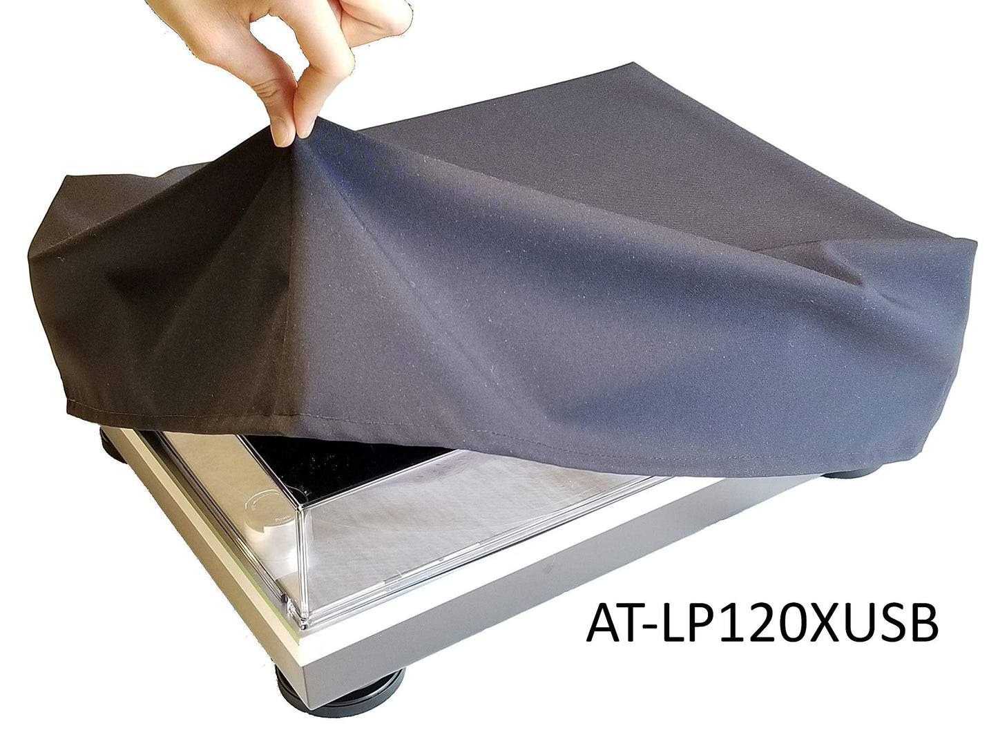Dust Cover for AT-LP120XUSB Audio-Technica-Compatible Turntable (Not Compatible for AT-LP120) - Light, Dust, Scratch Protection - Non-Toxic, Odor-Free