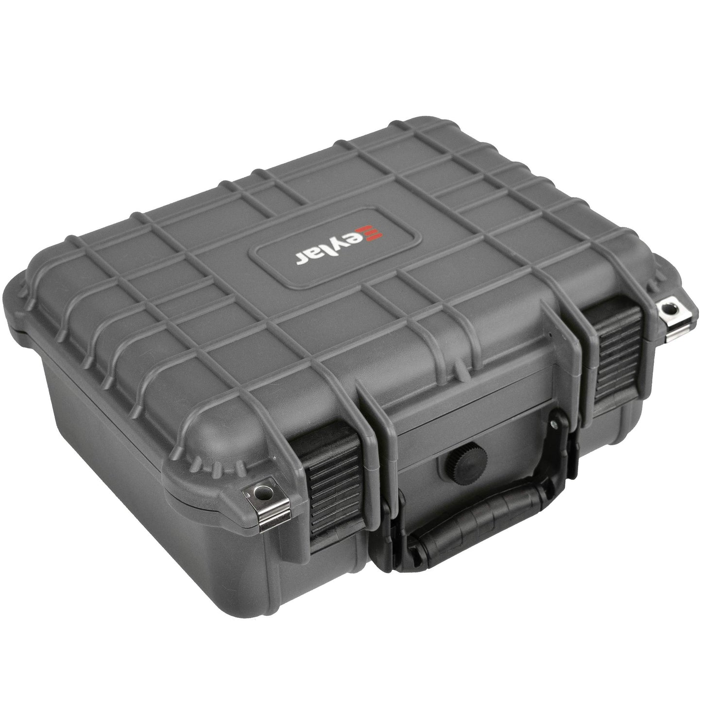 Eylar Protective Gear and Camera Hard Case Water & Shock Proof with Foam 13.37 inch 11.62 inch 6 inch Gray