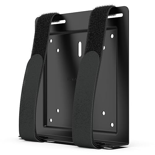 HumanCentric Universal Wall and VESA Mount, Adjustable Strap for Small Computers, UPS Units, Cable Boxes, Modems and Other Electronic Devices, Mounts