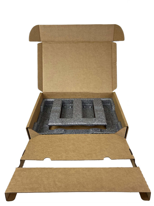 EPE Universal Laptop Shipping Box I Eco-Friendly I Fits Most Laptop Sizes I Secure Packaging Solution | theBOXlarge V2 (10 Pack)