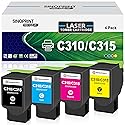 SINOPRINT Remanufactured Toner Cartridge Replacement Ink Compatible for Xerox C310 C310DNI C310DNIM C315 C315DNI Printer 006R04356 006R04357 006R04358
