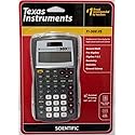 Texas Instruments TI-30X IIS 2-Line Scientific Calculator, Grey
