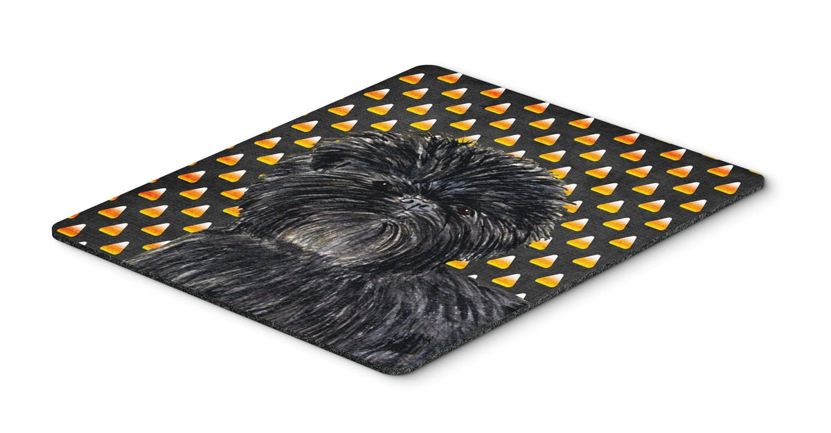 Caroline's Treasures SS4304MP Affenpinscher Candy Corn Halloween Portrait Mouse Pad, Hot Pad or Trivet for Home Office Gaming Working Computers Laptop