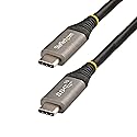 StarTech.com 3ft (1m) USB C Cable 10Gbps - USB-IF Certified USB-C Cable - USB 3.2 Gen 2 Type-C Cable - 100W (5A) Power Delivery Charging, DP Alt Mode