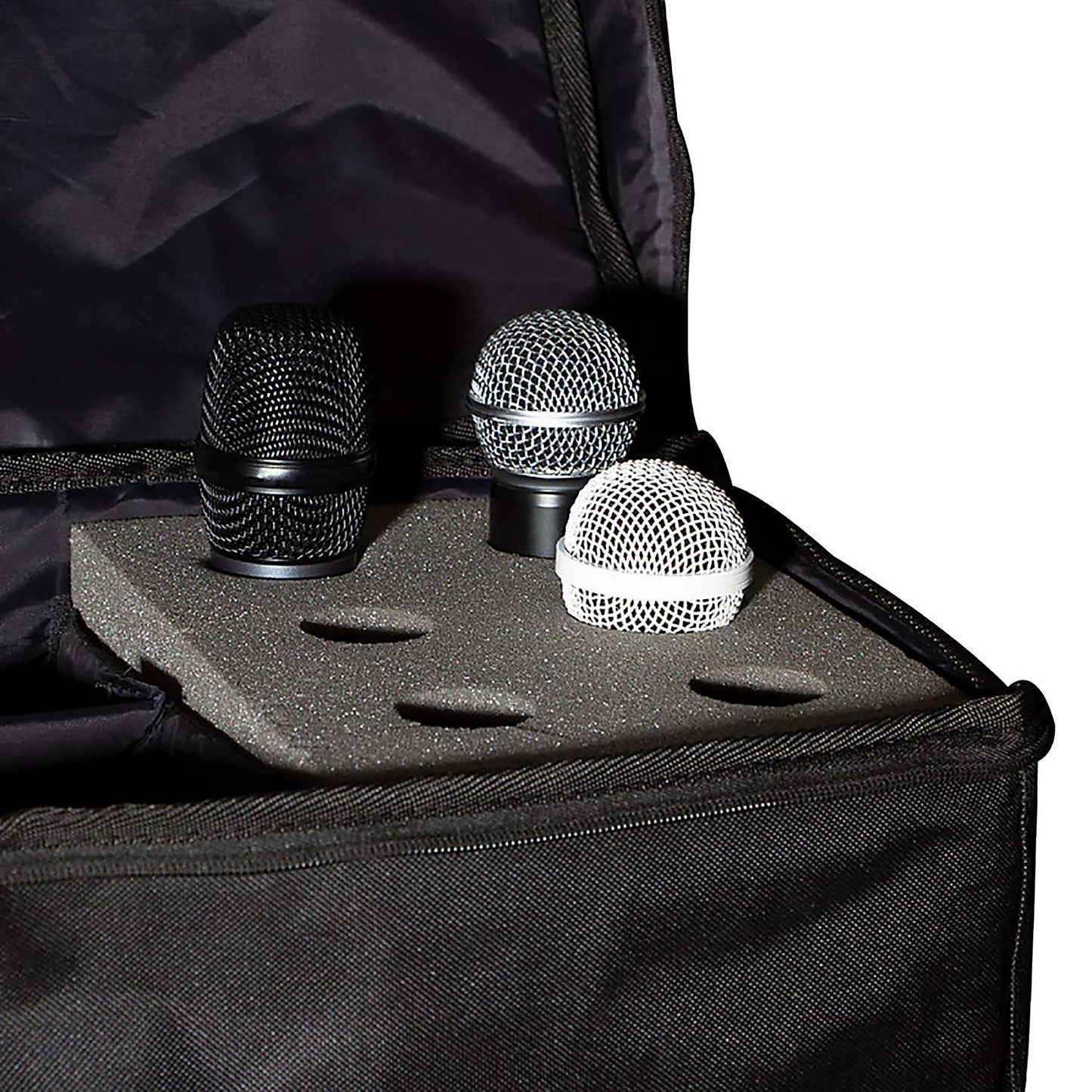 OnStage On-Stage MB7006 6-Space Microphone and Accessory Bag