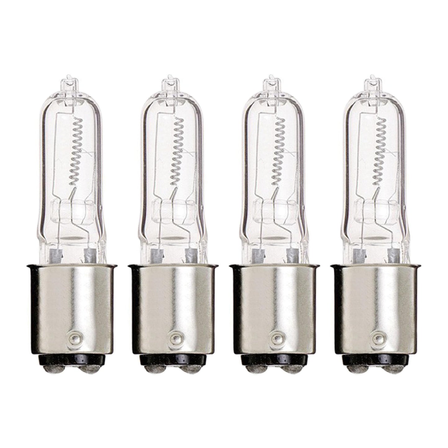 KOR Q150CL/DC Halogen JD Type T4 Bulbs, BA15D DC Bayonet Base, 150W, 120V
