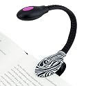 French Bull Rechargeable Sculpt Book Light (Black and White Marble)