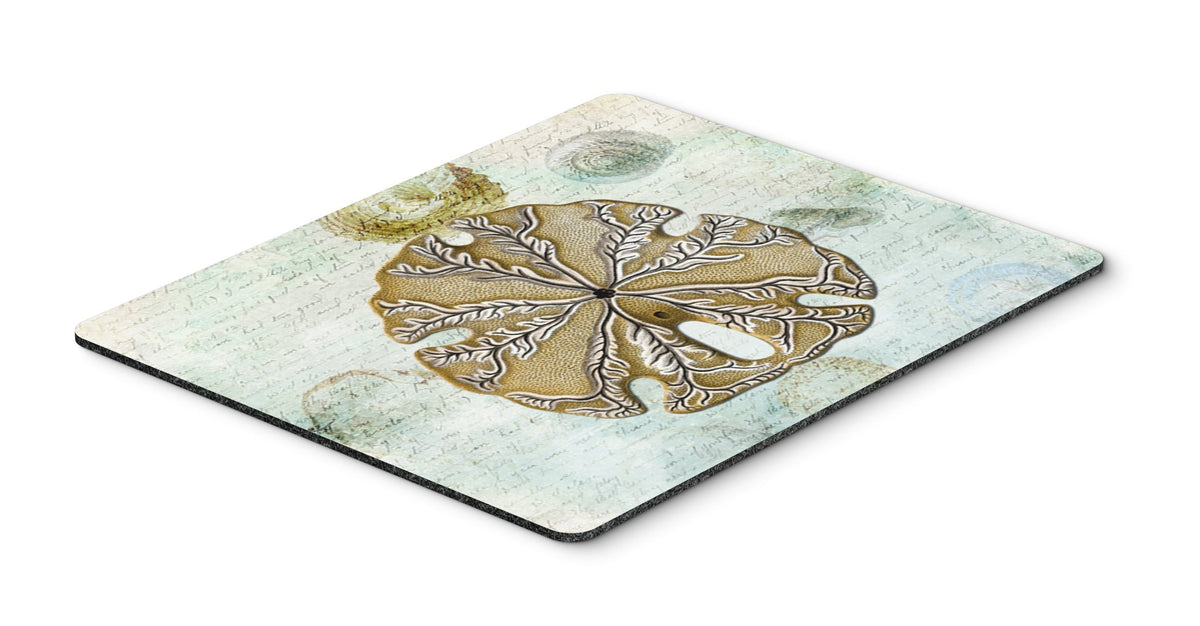 Caroline's Treasures SB3026MP Beach Gold Sand Dollar #2 Mouse Pad, Hot Pad or Trivet for Home Office Gaming Working Computers Laptop Mouse