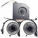 Fleshy Leaf CPU+GPU Cooling Fan Replacement for Clevo P950 P950HR P950ER T97 T96E T800 Series BS5005HS-U3E BS500HS-U3D 6-31-P95E2-101 6-31-P9502-102