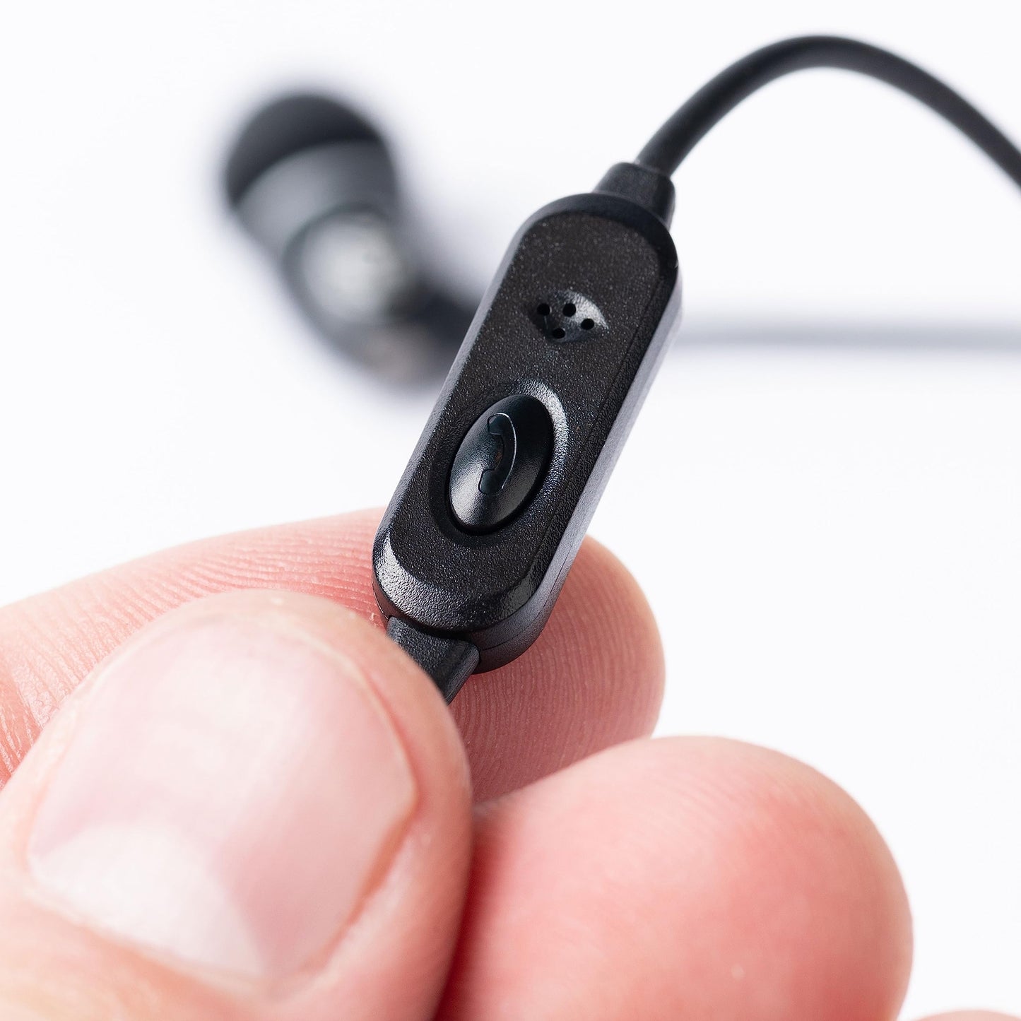 JLab JBuds J6MS Single Earbud Headset with Microphone, 3.5mm, Mono, Black