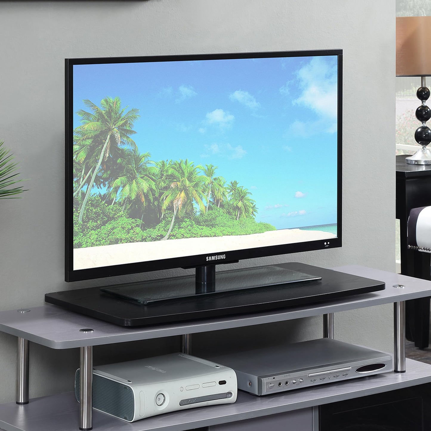Designs2Go XL Single Tier Swivel Riser for TVs up to 37 Inches