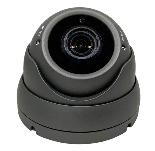 SVD, HD-TVI 1080P Full HD, 4 in 1 All Compatible (CVBS/TVI/AHD/CVI) Video Output, 2.8-12mm Vari-Focal Turret Security Camera, Night Vision