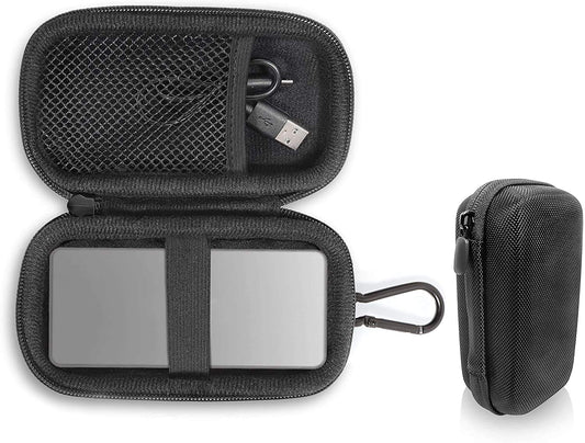 Alltravel Portable Case for Sabrent Rocket Pro 1TB NVMe USB 3.1 External Aluminum SSD, Semi Hard case for Easy Carrying