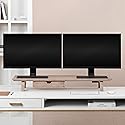 Anji Mountain Monitor Stand - Desktop Organizer & Laptop Riser, Ergonomic Monitor Riser, Space-Saving Monitor Stand for Desk, Durable Construction