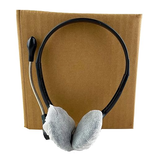 Disposable Sanitary Headphone Covers for On-ear Headphones Carton of 250 Pair (500 pcs.)