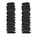 ECUDIS 2 Packs Chandelier Chain Cover Cord Cover 6 Feet, Great for Lamps, Light Fixtures, and Desks, Cable Management, Black