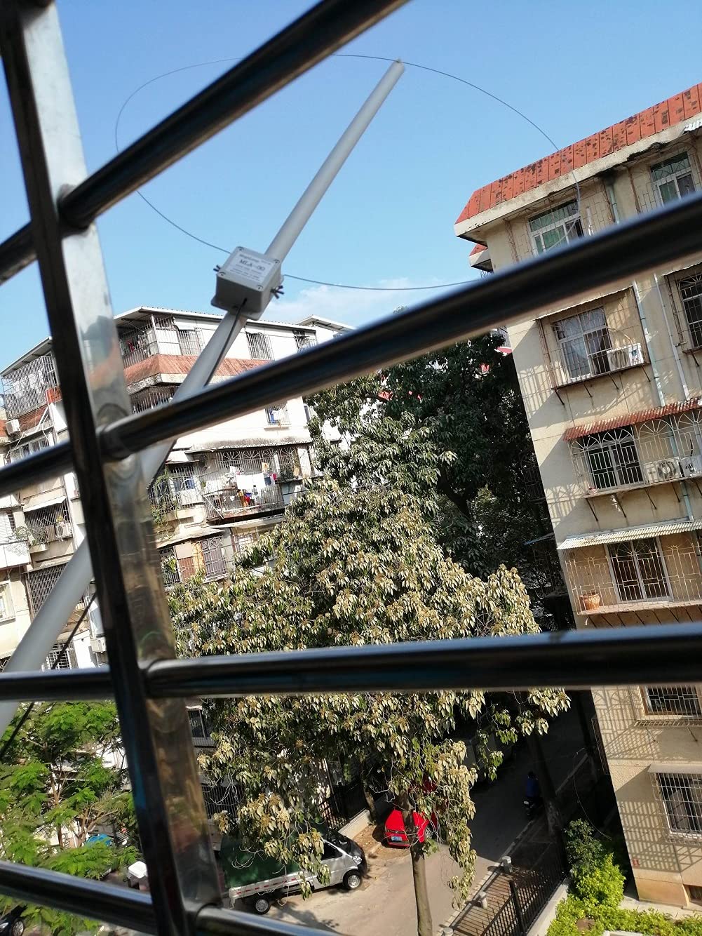 Upgrade Version Loop Antenna MLA-30+ Plus 0.5-30MHz Rainproof Ring Active Receive Antenna Low Noise Medium Short Wave