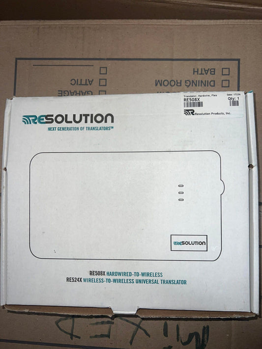 Resolution home-security-systems - RE508X Hardwired to Wireless Universal Translator