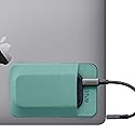 Slipdrive - Portable Hard Drive Sleeve for Laptop - SSD Solid State Drive - Reusable Adhesive - 5” x 3.2” Stick on External Hard Drive Carrying Case