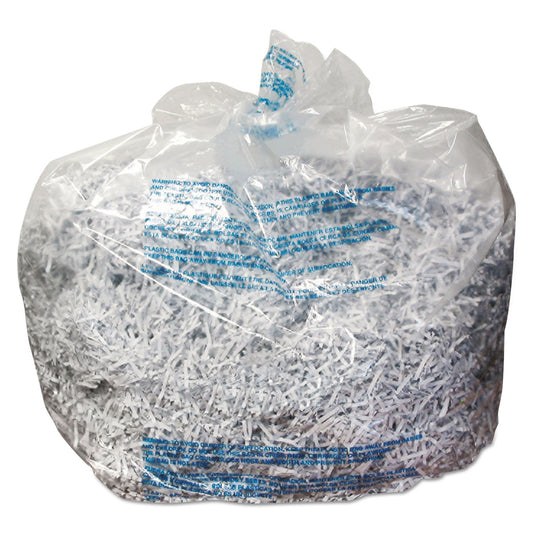 Swingline 1765015 Shredder Bags, 30 gal Capacity
