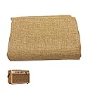 XFJYMXDM 19.7x57.5 Inch Linen Speaker Grill Cloth, Speaker Fabric Protective Dustproof Mesh Cloth, Stereo Grill Filter Fabric Mesh for Repair