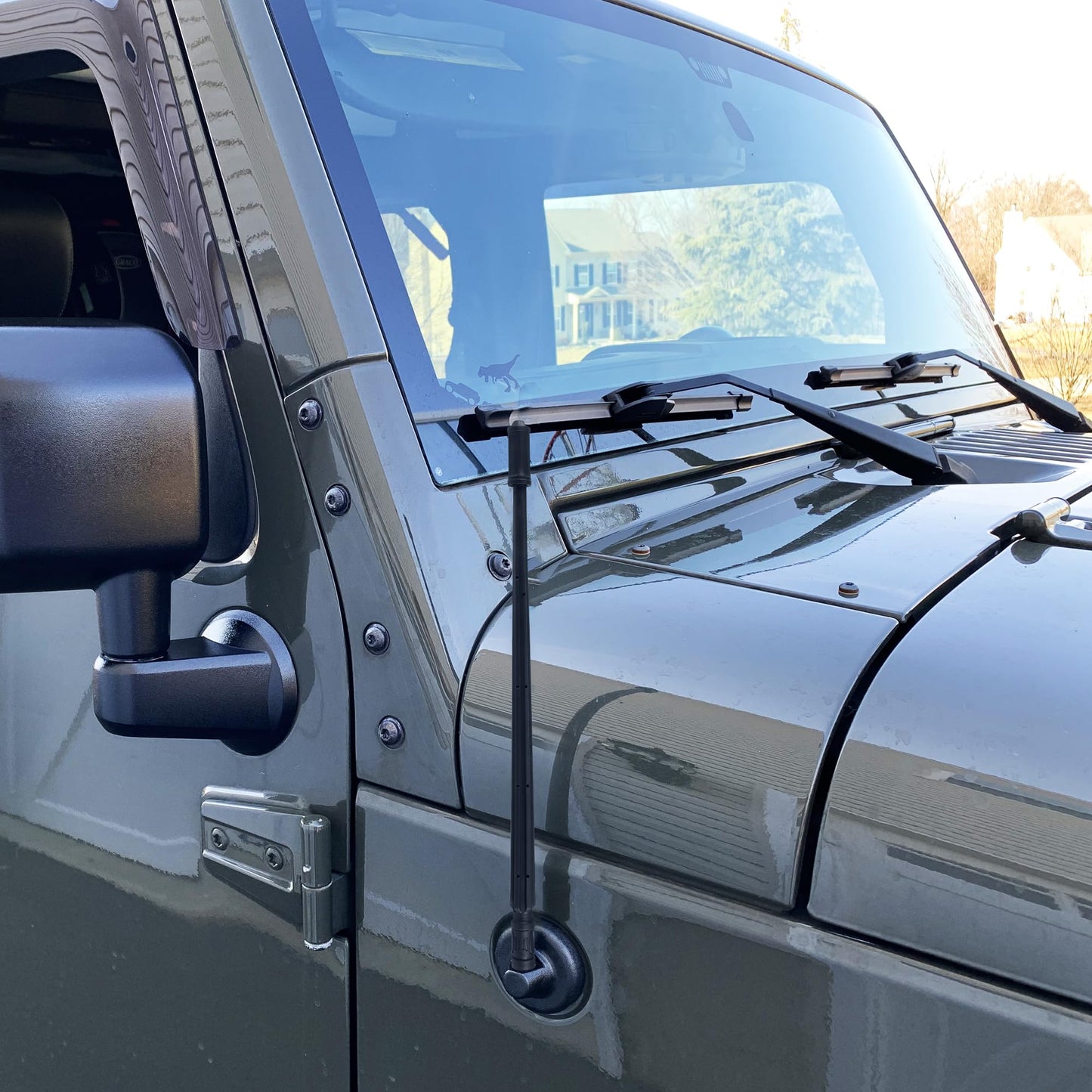 VOFONO 13 Inch Antenna for 2007-2024 Jeep Wrangler Gladiator, Jeep Wrangler Gladiator Accessories