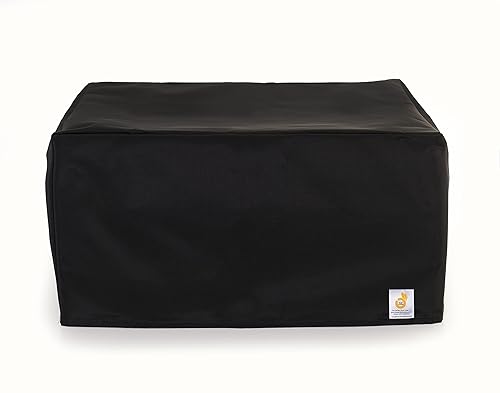 The Perfect Dust Cover LLC Black Nylon Waterproof Dust Cover for Epson Perfection V600 Photo Scanner, Double Stitched, Anti Static