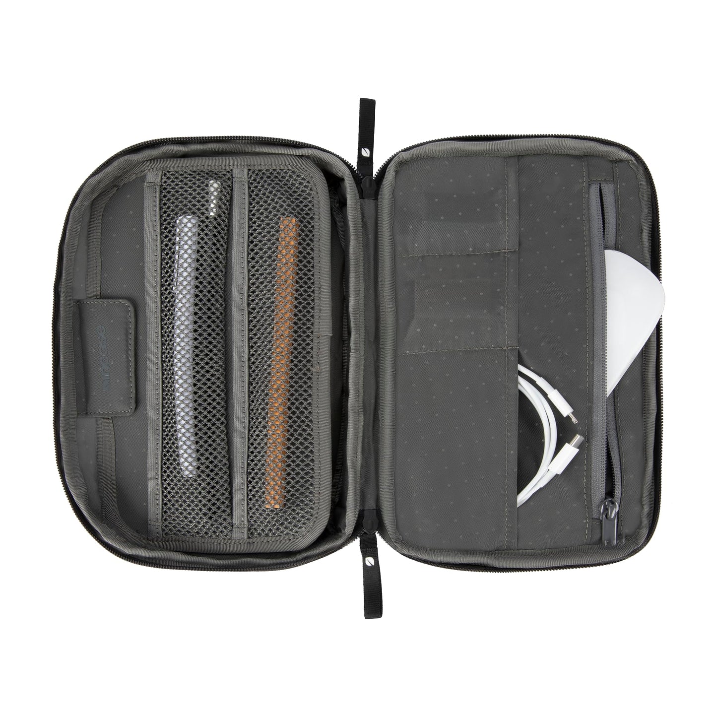 Incase A.R.C Accessory Organizer - Electronic Organizer Travel Case + Cord Storage - Efficient Cable Management - Compact & Durable Electronics