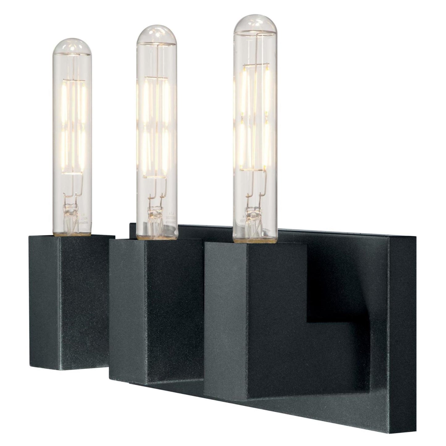 Westinghouse Lighting 6350500 Skybridge Three-Light Dimmable LED Indoor Wall Fixture, Iron Finish