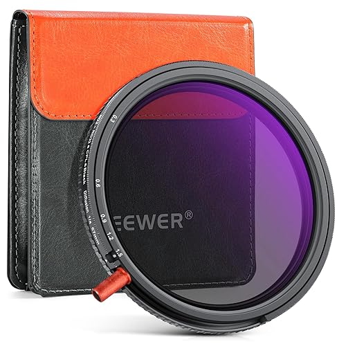 NEEWER 67mm 3 in 1 Variable ND Filter + CPL + Black Diffusion 1/4, ND2-32 (1-5 Stop), Camera Lens Neutral Density Circular Polarizing Multicoated HD