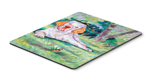 Caroline's Treasures 7113MP Clumber Spaniel Mouse Pad, Hot Pad or Trivet for Home Office Gaming Working Computers Laptop Mouse Mat,Washable Large
