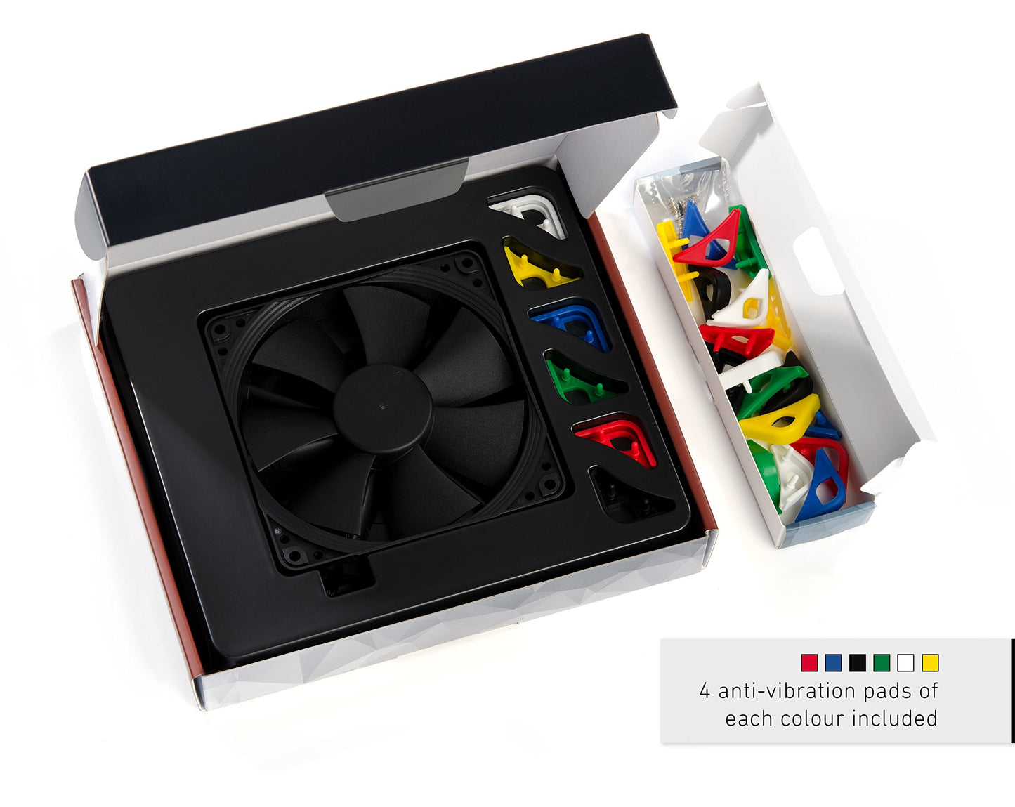 Noctua NF-S12A PWM chromax.Black.swap, Premium Quiet Fan, 4-Pin (120mm, Black)