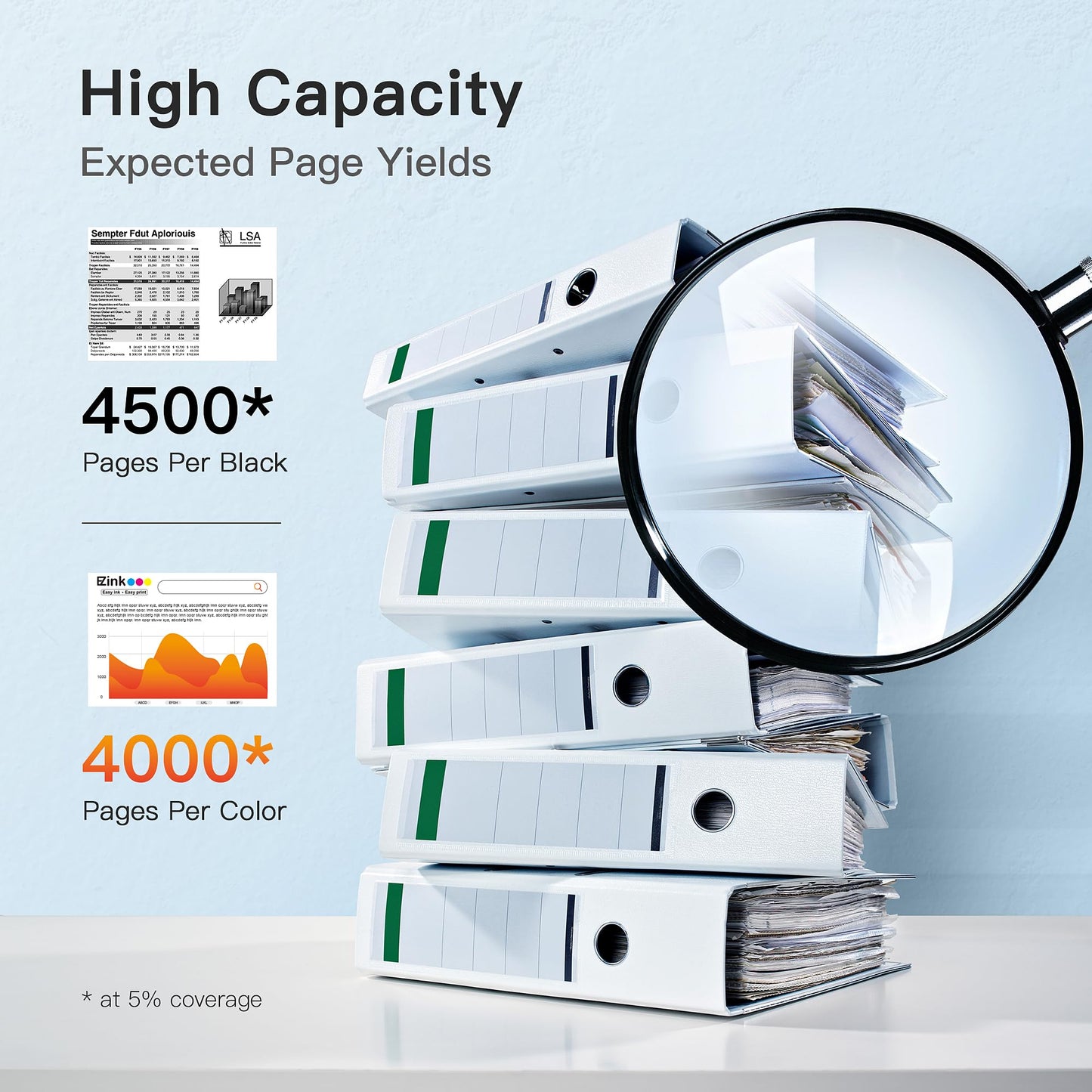 E-Z Ink TN433 Toner Cartridge Compatible for Brother TN-433 TN431, 4 Pack