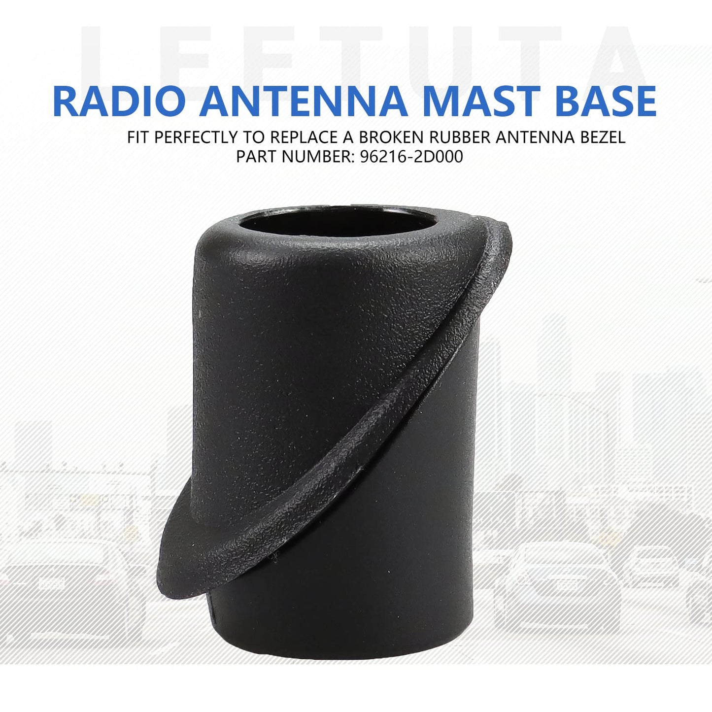 Radio Antenna Mast Base 96216-2D000 for 2000-2006 Hyundai Elantra Sedan