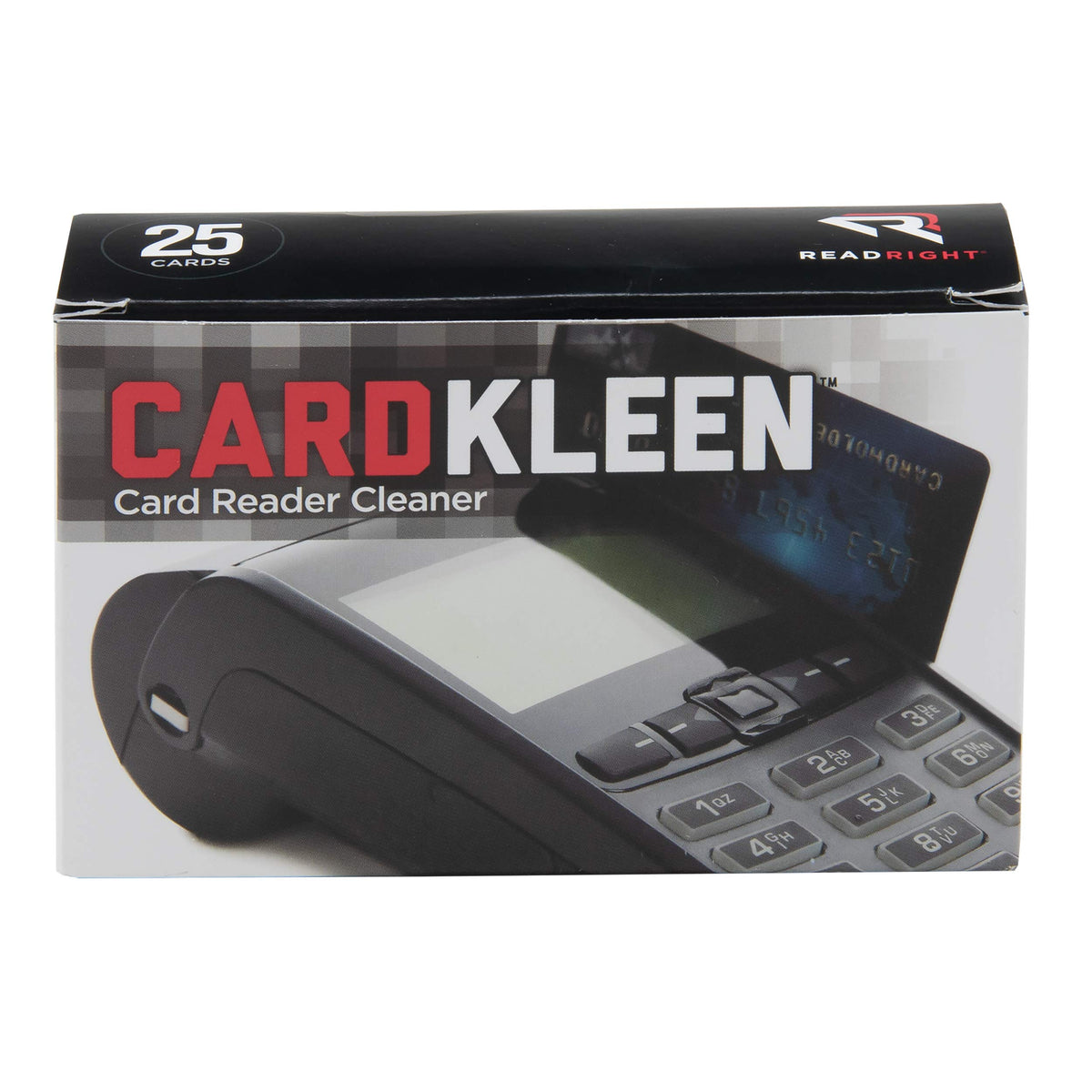 REARR1222 - Read Right CardKleen Presaturated Magnetic Head Cleaning Cards
