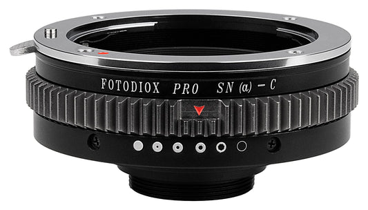Fotodiox Pro Lens Mount Adapter Compatible with Sony A-Mount and Minolta AF Lenses to C-Mount Cameras