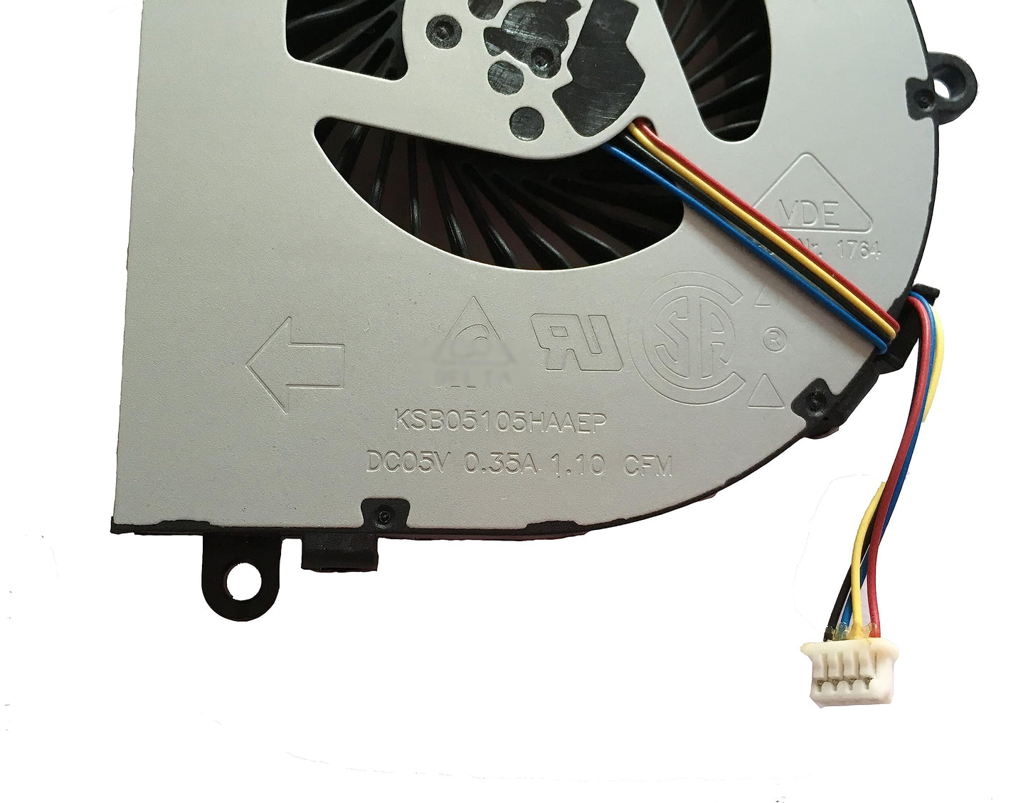 HK-Part Replacement CPU Cooling Fan for HP 250 G4 255 G4 Notebook 15-AC 15-AF Series, 4-Pin 813946-001
