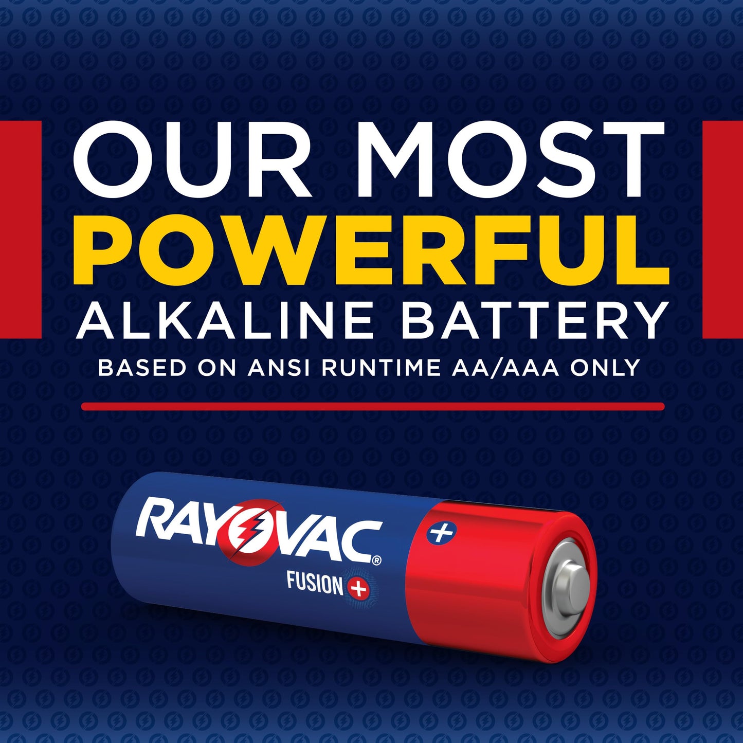 Rayovac Fusion AA Batteries (16 Pack), Double A Alkaline Batteries