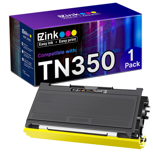 E-Z Ink Compatible Toner Cartridge Replacement for Brother TN350 TN-350 TN 350 to Use with Intellifax 2820 Intellifax 2920 HL-2070N HL-2040 DCP-7020
