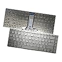 AKGIFT Laptop Keyboard, Spanish QWERTY Layout, Compatible with HP 14-CF0008CA, 14-CF0010CA, 14-CF0010DS, 14-CF0011DS, Black, Plastic, Modern Style,